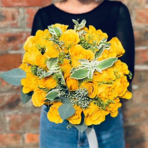 Buchet de trandafiri Air on Fire