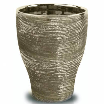 Vaza Ceramica Old Metal Gold
